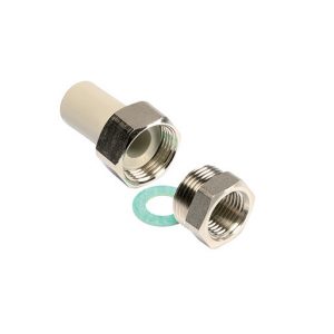 Racord olandez cu imbinare metalica ppr gri 20x 1/2 filet int