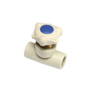 Robinet de trecere cu ventil  ppr gri 20