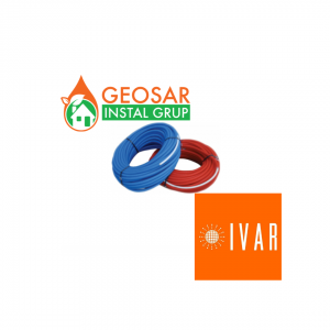 TEAVA PEXA IVAR 16/2 IN TUB GOFRAT ALBASTRU