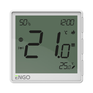 TERMOSTAT DE CAMERA WIFI ZIGBEE, LI-ION, NEGRU EONE-BATW