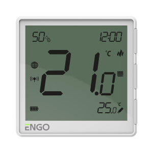 TERMOSTAT DE CAMERA WIFI ZIGBEE, LI-ION, ALB EONE-BATW